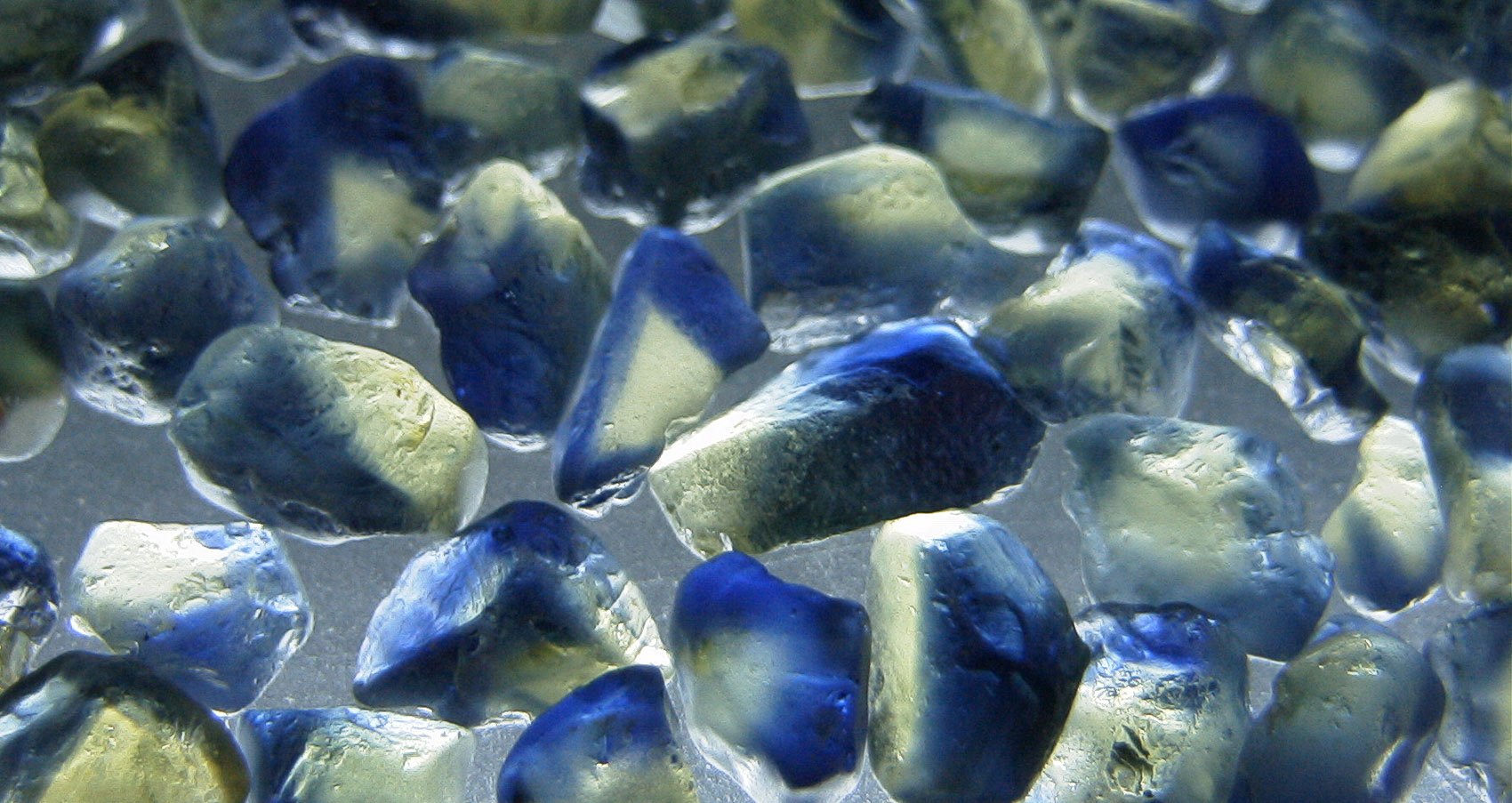 small rough sapphires